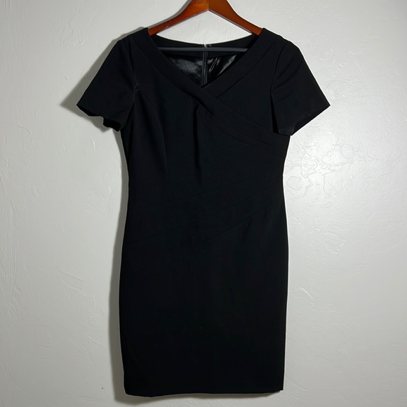 Black Fitted Dress - Women’s 6 - Picture 1 of 9